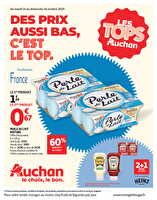 Des prix aussi bas, c'est le top des magasins Auchan Valable du 14 au 26 octobre 2025