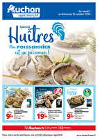 Special huitres grand sud est sm des magasins Auchan Valable du 07 au 12 octobre 2025