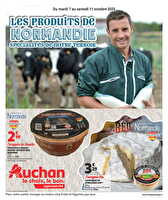Saveurs de normandie des magasins Auchan Valable du 07 au 11 octobre 2025
