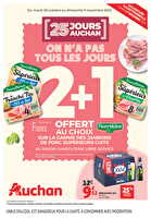 C'est parti pour les 25 jours auchan des magasins Auchan Valable du 28 octobre au 09 novembre 2025
