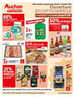 Tract du 1er novembre des magasins Auchan Valable du 01 novembre 2025