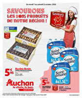 Saveurs en or des magasins Auchan Valable du 07 au 11 octobre 2025