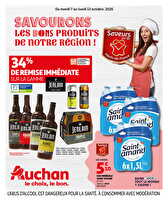 Les bons produits de notre régions des magasins Auchan Valable du 07 au 13 octobre 2025