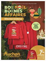 Bon noël et bonnes affaires : sélection tendance des magasins Auchan Valable du 18 novembre au 24 décembre 2025