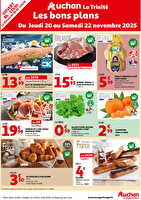 Les bons plans d'auchan la trinite du 20 au 22 novembre 2025 des magasins Auchan Valable du 20 au 22 novembre 2025