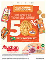 25 jours auchan, faites le plein de bonne affaires dans votre super des magasins Auchan Valable du 12 au 22 novembre 2025