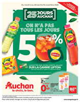 25 jours auchan, ça continue ! des magasins Auchan Valable du 04 au 16 novembre 2025