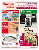 Tract du dimanche 30/11 chez Auchan Valable du 30 novembre au 30 décembre 2025
