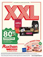Offres xxl chez Auchan Valable du 02 au 10 janvier 2026