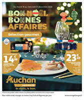Sélection gourmet des magasins Auchan Valable du 16 au 31 décembre 2025