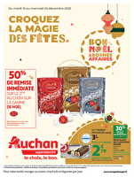 Croquez la magie des fêtes des magasins Auchan Valable du 16 au 24 décembre 2025