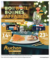 Sélection gourmet des magasins Auchan Valable du 16 au 31 décembre 2025