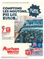 Blanc d'hiver supermarché chez Auchan Valable du 26 décembre 2025 au 06 janvier 2026