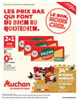 Les prix bas qui font du bien au quotidien chez Auchan Valable du 02 au 07 décembre 2025