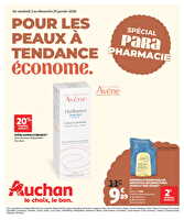 Parapharmacie janvier  des magasins Auchan Valable du 02 au 25 janvier 2026