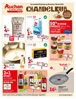 Une chandeleur aux saveurs locales des magasins Auchan Valable du 30 janvier au 01 février 2026