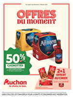 Offres du moment hypers des magasins Auchan Valable du 03 au 15 février 2026