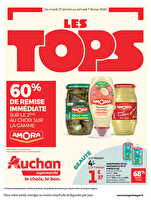 Tops produits super des magasins Auchan Valable du 27 janvier au 07 février 2026