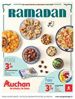Promos ramadan 2026 des magasins Auchan Valable du 03 février au 01 mars 2026