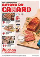 Autour du canard chez Auchan Valable du 20 au 24 janvier 2026