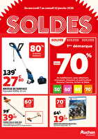 Soldes auchan viry noureuil des magasins Auchan Valable du 07 au 10 janvier 2026