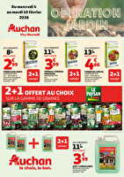 Opération jardin chez Auchan Valable du 04 au 10 février 2026