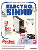 Electroshow hypermarchés des magasins Auchan Valable du 03 au 15 février 2026