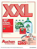 Promos xxl hypermarchés des magasins Auchan Valable du 24 février au 08 mars 2026