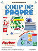 Coup de propre hypers chez Auchan Valable du 03 au 15 mars 2026