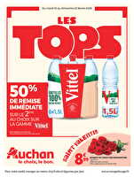 Tops produits, top prix ! chez Auchan Valable du 10 au 22 février 2026