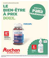 Parapharmacie, beauté chez Auchan Valable du 03 au 29 mars 2026