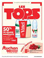Tops produits super des magasins Auchan Valable du 10 au 21 février 2026