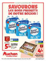 Savourons les bons produits de notre région ! chez Auchan Valable du 17 au 23 février 2026