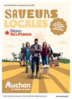 Saveurs locales : producteurs locaux idf des magasins Auchan Valable du 24 février au 01 mars 2026