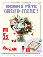 Fete des gd meres chez Auchan Valable du 25 février au 01 mars 2026