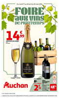 Foire aux vins auchan leers des magasins Auchan Valable du 17 au 29 mars 2026