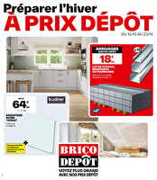 Préparer l'hiver à prix dépôt chez Brico dépôt Valable du 10 au 23 octobre 2025
