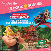 Carrefour spectacles - le book de vos sorties chez Carrefour City Valable du 24 mars au 30 septembre 2025