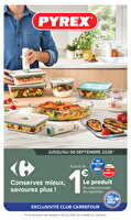 Vignette pyrex des magasins Carrefour City Valable du 26 mai au 06 septembre 2026