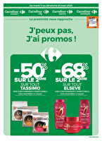 J'peux pas j'ai promos du 11 au 23 mars 2025 des magasins Carrefour Contact Valable du 11 au 23 mars 2025
