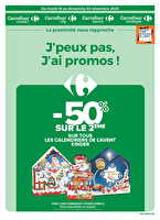 J'peux pas, j'ai promos ! du jeudi 13 novembre au jeudi 30 novembre chez Carrefour Contact Valable du 18 au 30 novembre 2025