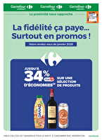 Rendez vous fidelite des magasins Carrefour Contact Valable du 01 au 31 janvier 2026