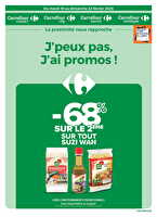 J'peux pas, j'ai promos ! des magasins Carrefour Contact Valable du 10 au 22 février 2026