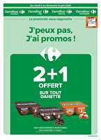 J'peux pas j'ai promo des magasins Carrefour Contact Valable du 02 au 14 juin 2026