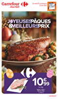 Joyeuses pâques des magasins Carrefour market Valable du 15 au 27 avril 2025
