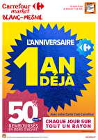 Catalogue anniversaire le blanc-mesnil chez Carrefour market Valable du 27 mai au 01 juin 2025
