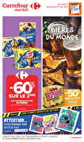 Bières du monde chez Carrefour market Valable du 13 au 25 mai 2025