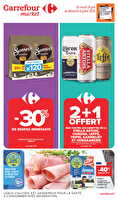 2+1 offert des magasins Carrefour market Valable du 24 juin au 06 juillet 2025