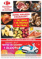 Carrefour market la vespiere du 01 au 21 décembre 2025 chez Carrefour market Valable du 01 au 21 décembre 2025
