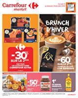 Brunch d'hiver chez Carrefour market Valable du 15 au 28 décembre 2025